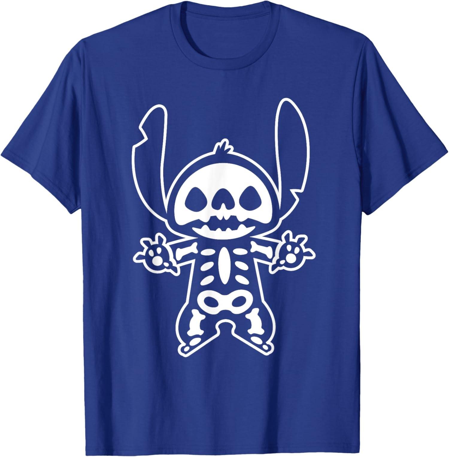 Halloween Skeleton Funny Unisex T-Shirt S