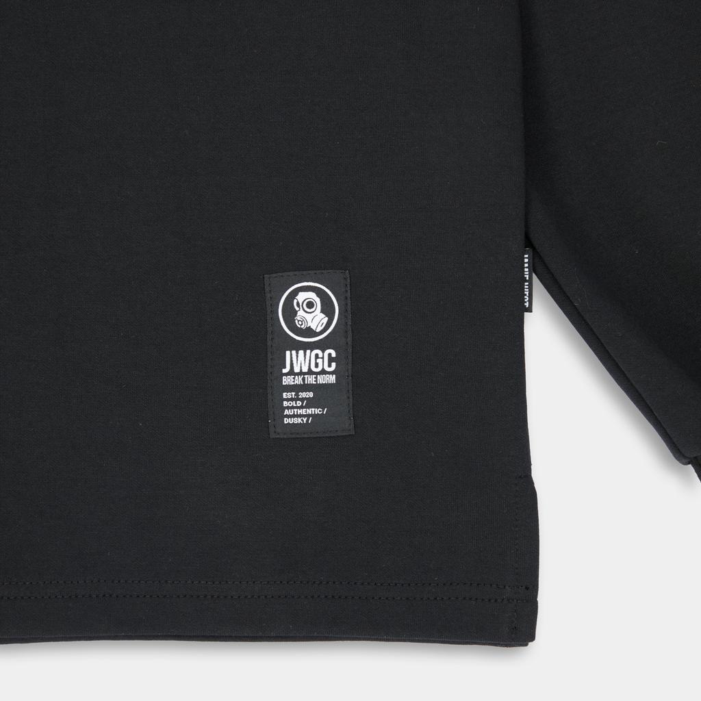 Jeimiweseuteu Squad Point Collar T-Shirt (Black)
