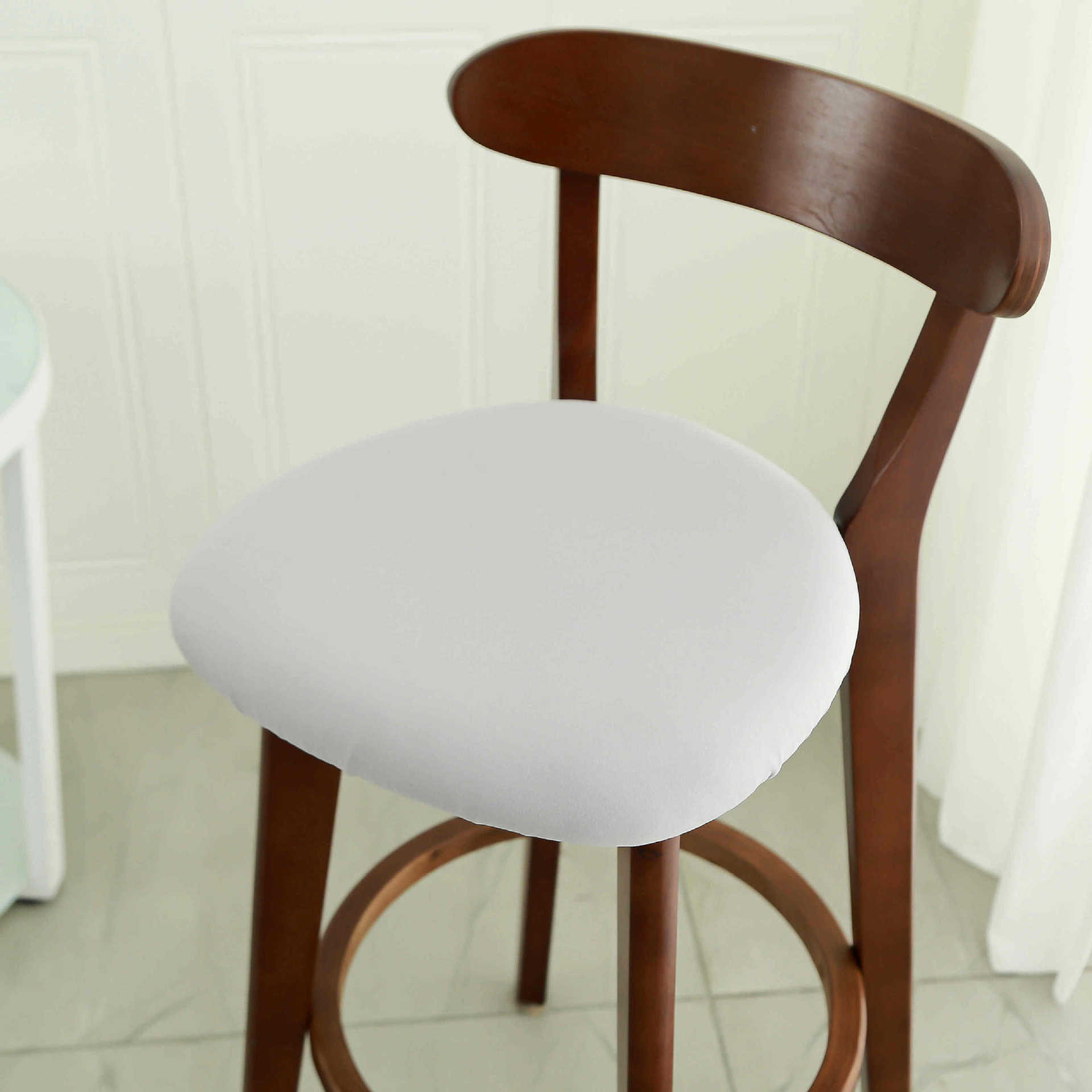 

Кругла накидка на табурет Чотири сезони Універсальна Кругла Побутова Ресторанна Потовщена Тканинна Подушка для Сидіння Подушка для Стільця Маленька Кругла Накидка на Табурет Подушка 33cm