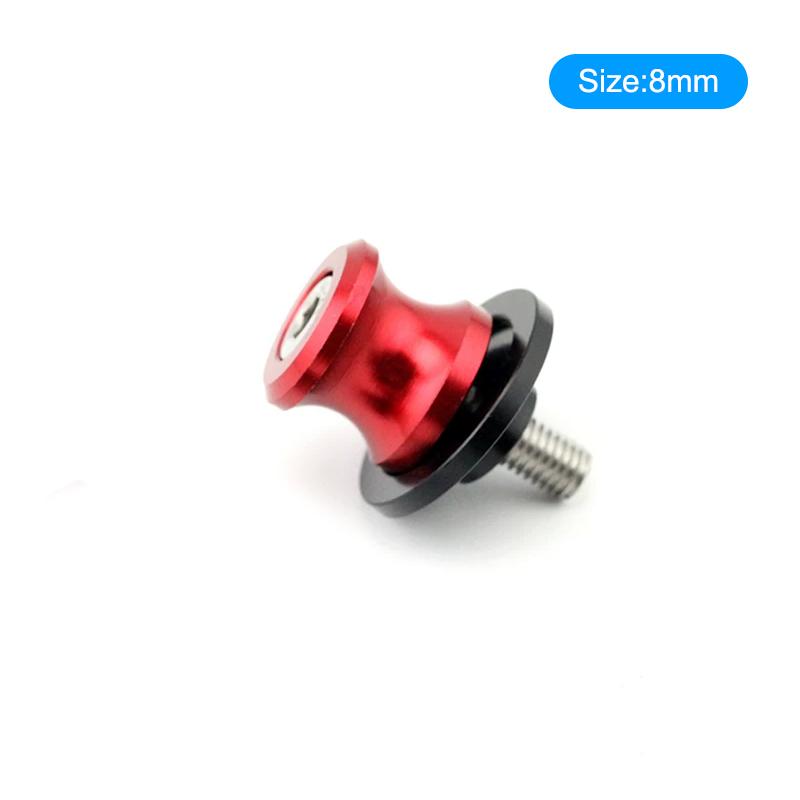 Heavy Duty Motorcycle Rear Stand Spool Swingarm Sliders Bolts Universal Mount Crash Protection for Street and Track