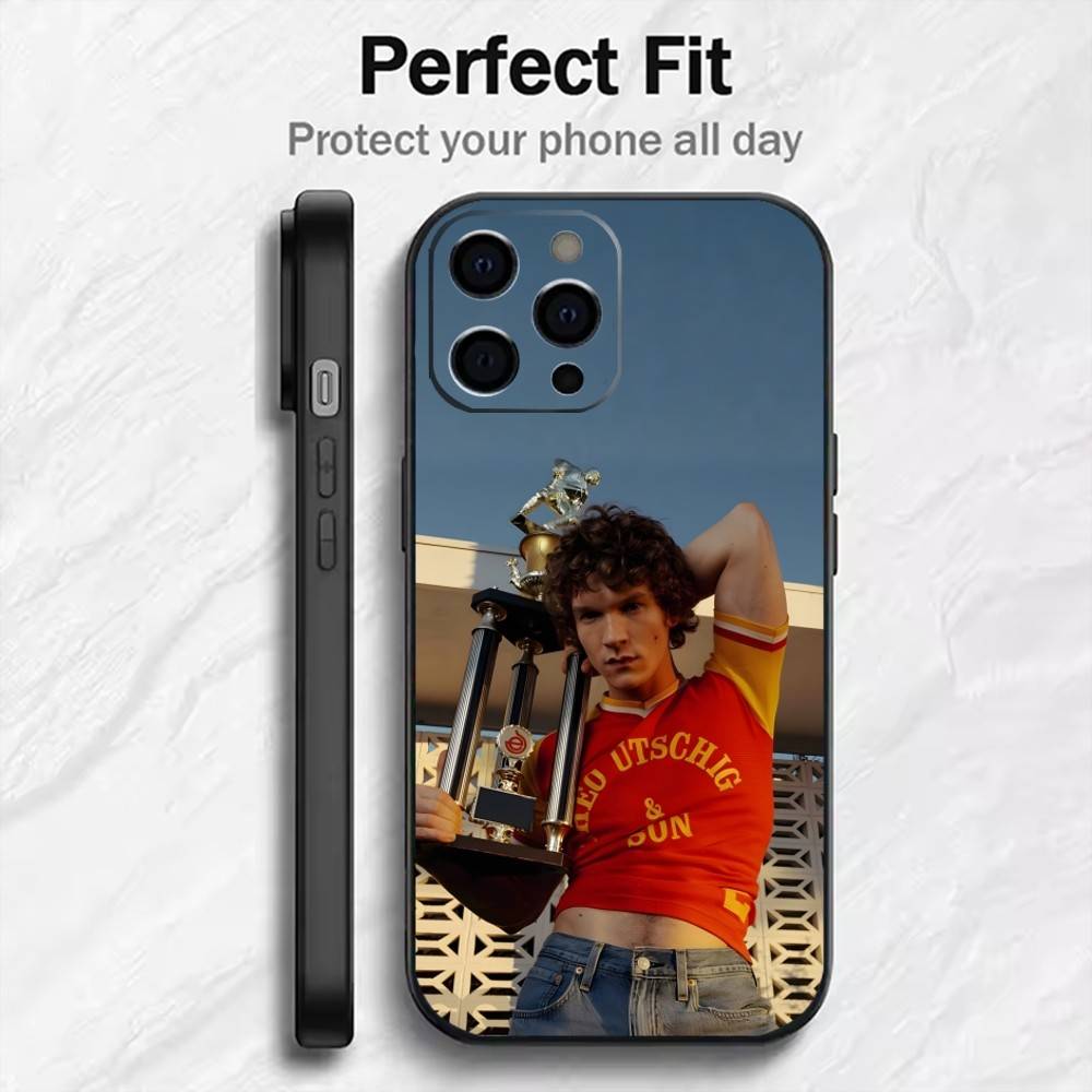 Daily C-Connor S-Storrie Phone Case For iPhone17,16,15,14,13,12 Plus,Max Soft Silicone Black Cover