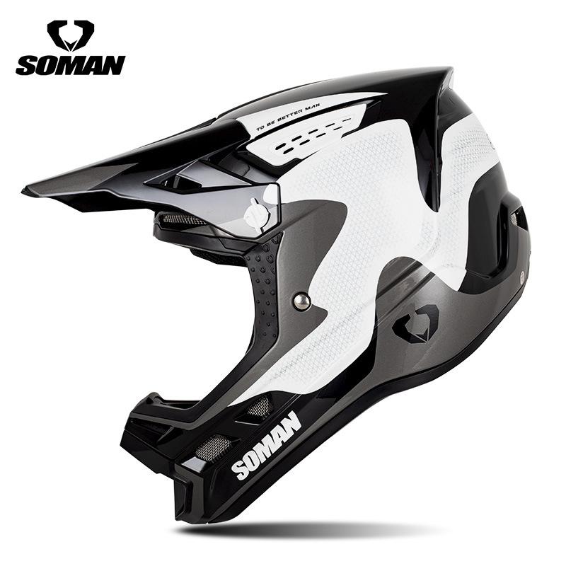 2025 New SOMAN Motorcycle Helmet Adult Riding Off Road Helmet Personalized Helmet Motocross Casco Motorbike Capacete CE Approved