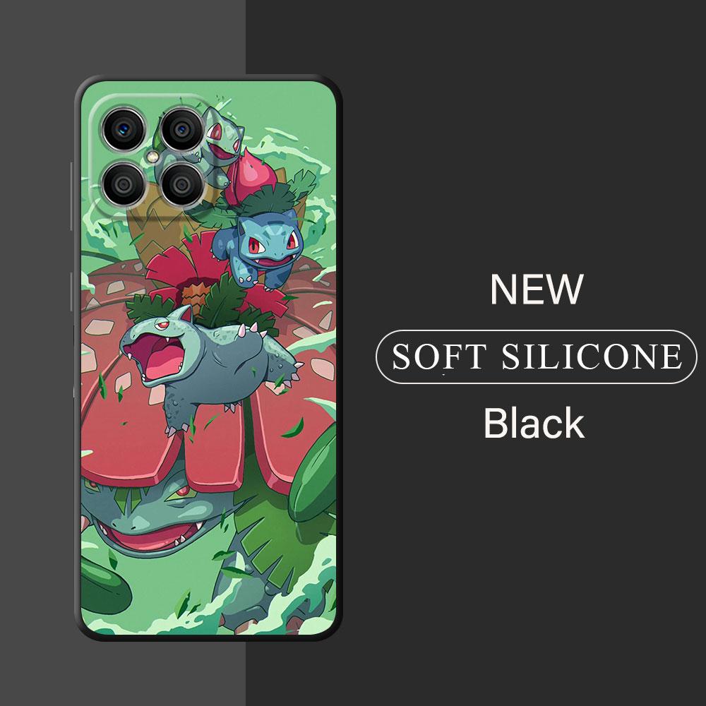 

Case For Huawei Honor X8a X8 90 Lite X9a 8X 70 X7 Magic5 Pro X6 P30 P40 P20 P Smart Z Soft Phone Cover Cute Pokemon Gengar Funda P30