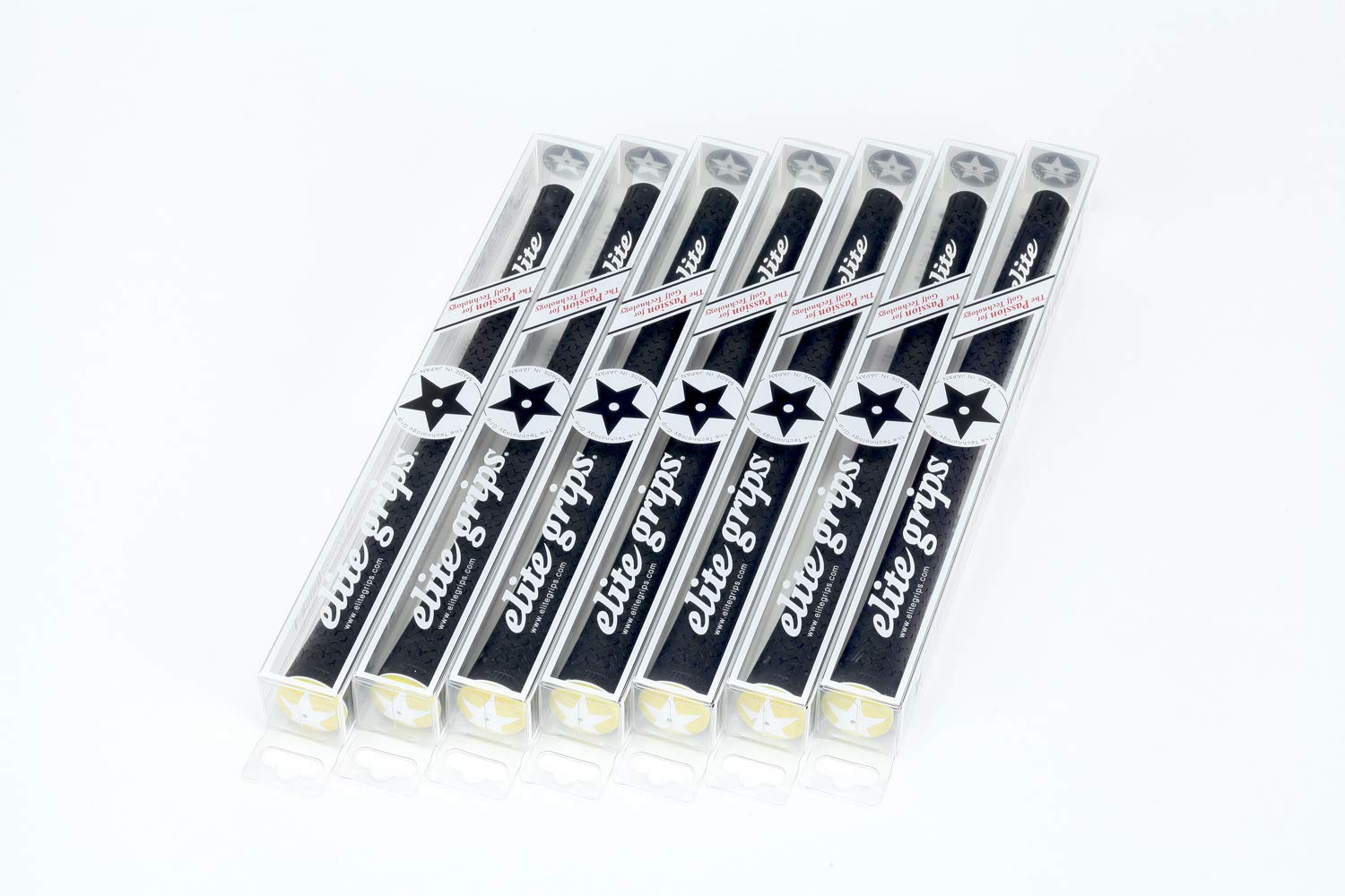 

Набор гольф-грипов elitegrips Желтый Берлин с линией сзади Y360°SV 7 штук Черный/Кислотный