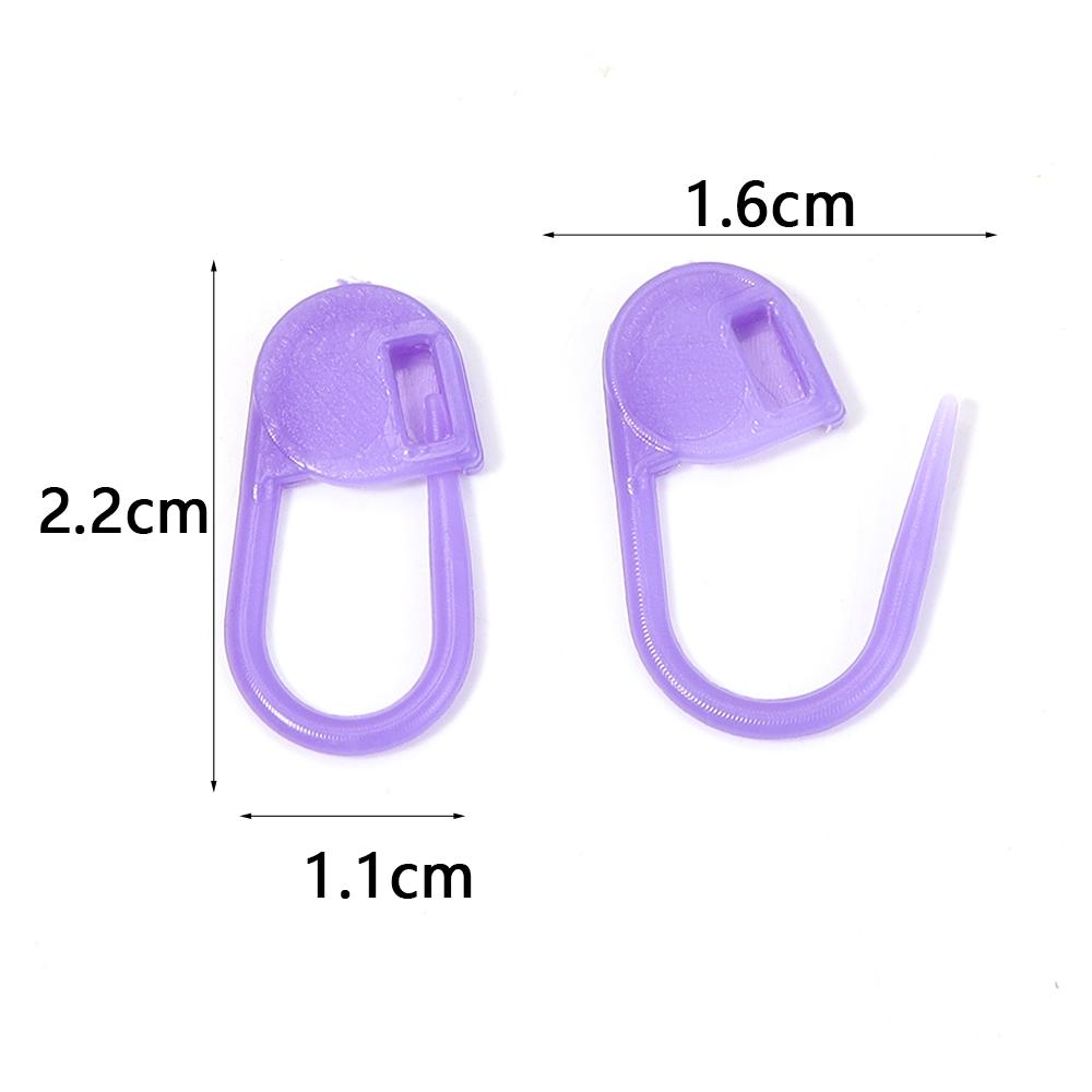 200pcs Plastic Knitting Crochet Locking Stitch Markers Colorful Safety Pins Needle Clips For DIY Crafts Clothing Sewing Tools