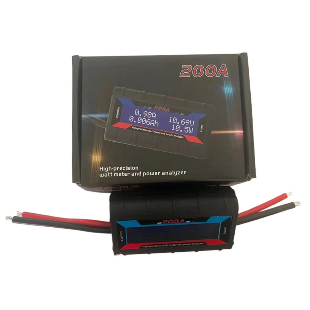 12V Power Filter With Backlight Power Analyzer Motor Precise Gauge Analyzers Easy To Read Power Bank