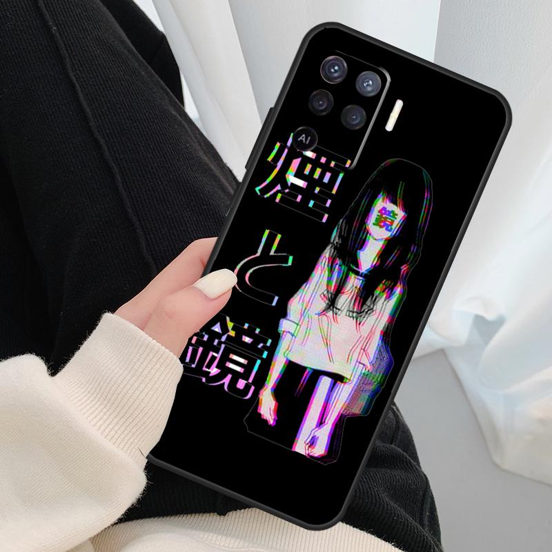 SAD JAPANESE ANIME AESTHETIC Case For Oppo A17 A57 A77 A40 A78 A54 A74 A94 A76 A16 A96 A18 A60 A80 A38 A58 A98 A15 A5 Pro