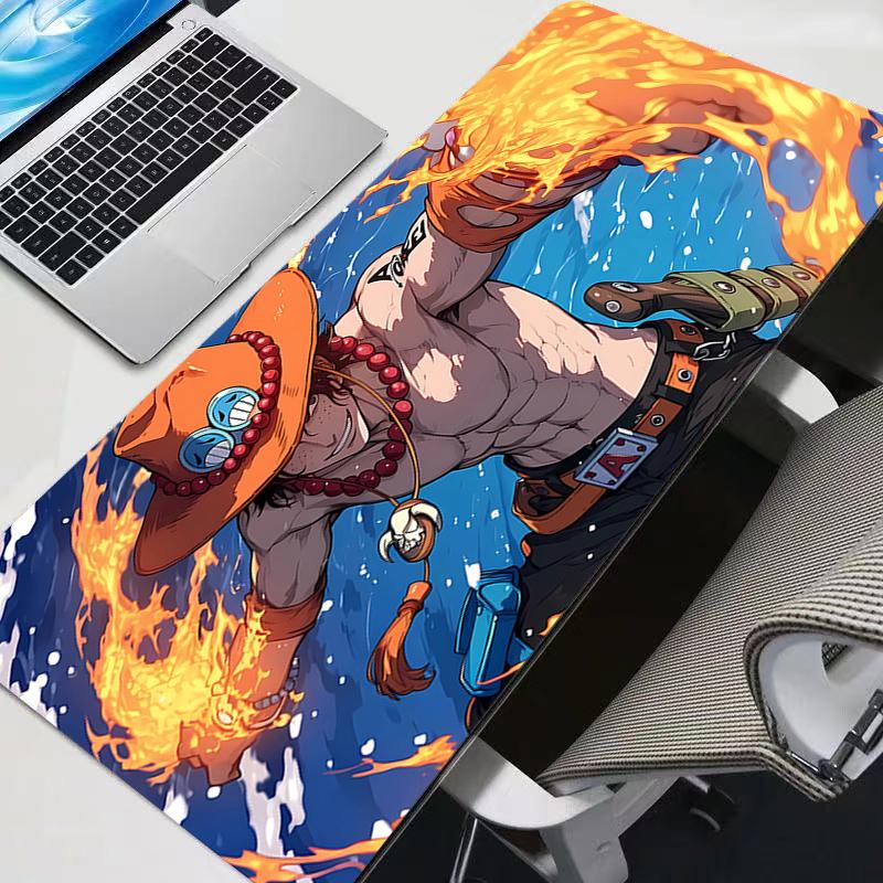 Mouse Pad Computer Speed One Piece Anime Type Carpet Mat For esports Players Laptop Keyboard Mousepad Office Desk Mat