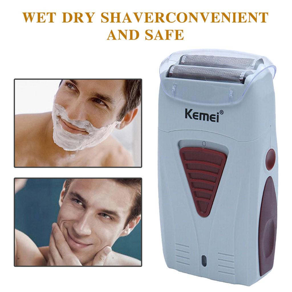 

(SU)Электрическая бритва Twin Cordless Wet Dry Shave USB Аккумуляторные клиперы