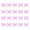 20PCS Embroidery Butterfly Appliques Sew On Patches for Sewing Craft Wedding Dress Clothing Decoration Hair Accessories