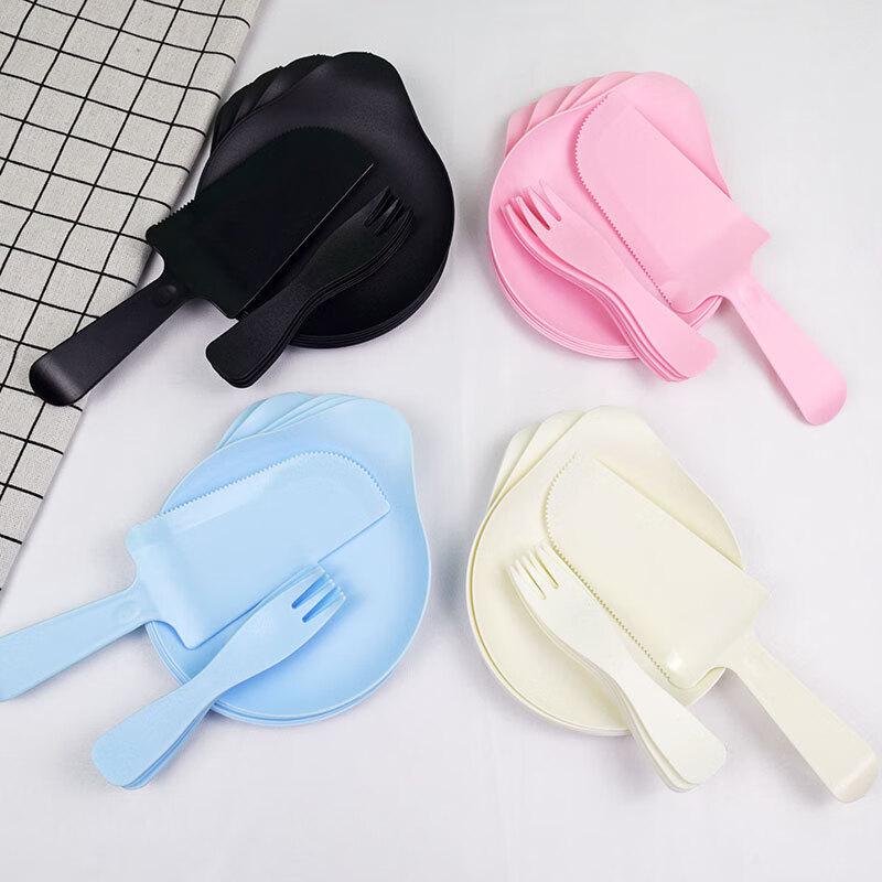 Benson Disposable Cake Tableware Set