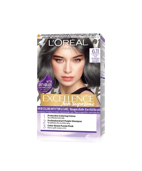 

Lorealparis Excellence Пепельный Суприм 3 Типа No. 6.11 smoky ash
