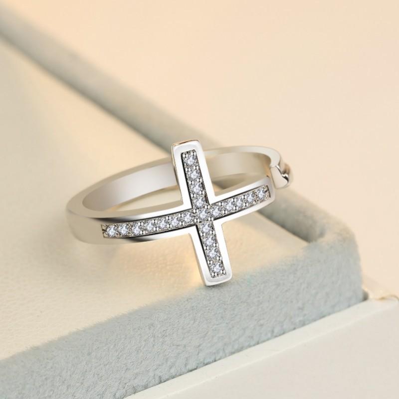 Lindon clássico liga de cobre anel de zircão feminino joias promessa de casamento presente de festa