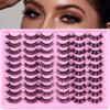 30 Pairs Of Imitation Mink False Eyelashes, Multi-Layer Thick Eyelashes, Daily Simulation Eyelashes