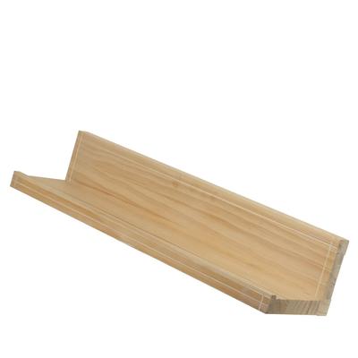 AquaRideo (AquaRideo) No Base Required! No Screws Required! Easy Installation Even for Women! Wooden Wall Shelf <Easy Shelf> White