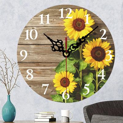 Bedroom Home Lighthouse Mediterranean European Country  Clock Silent Non-ticking Available for Kitchen Living Room Cafe