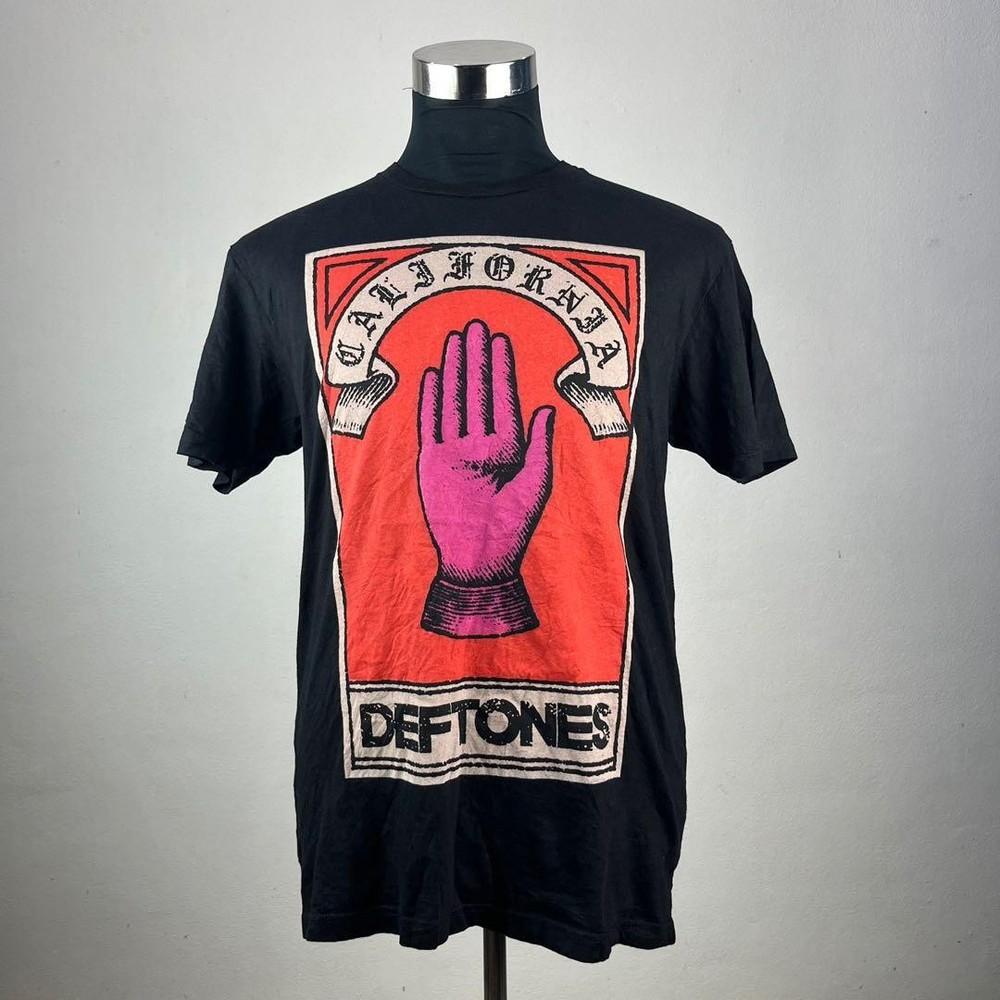 Deftones Band California Retro Black Short Sleeve Unisex Tshirt Reprint WA3710 Unisex T-Shirt S