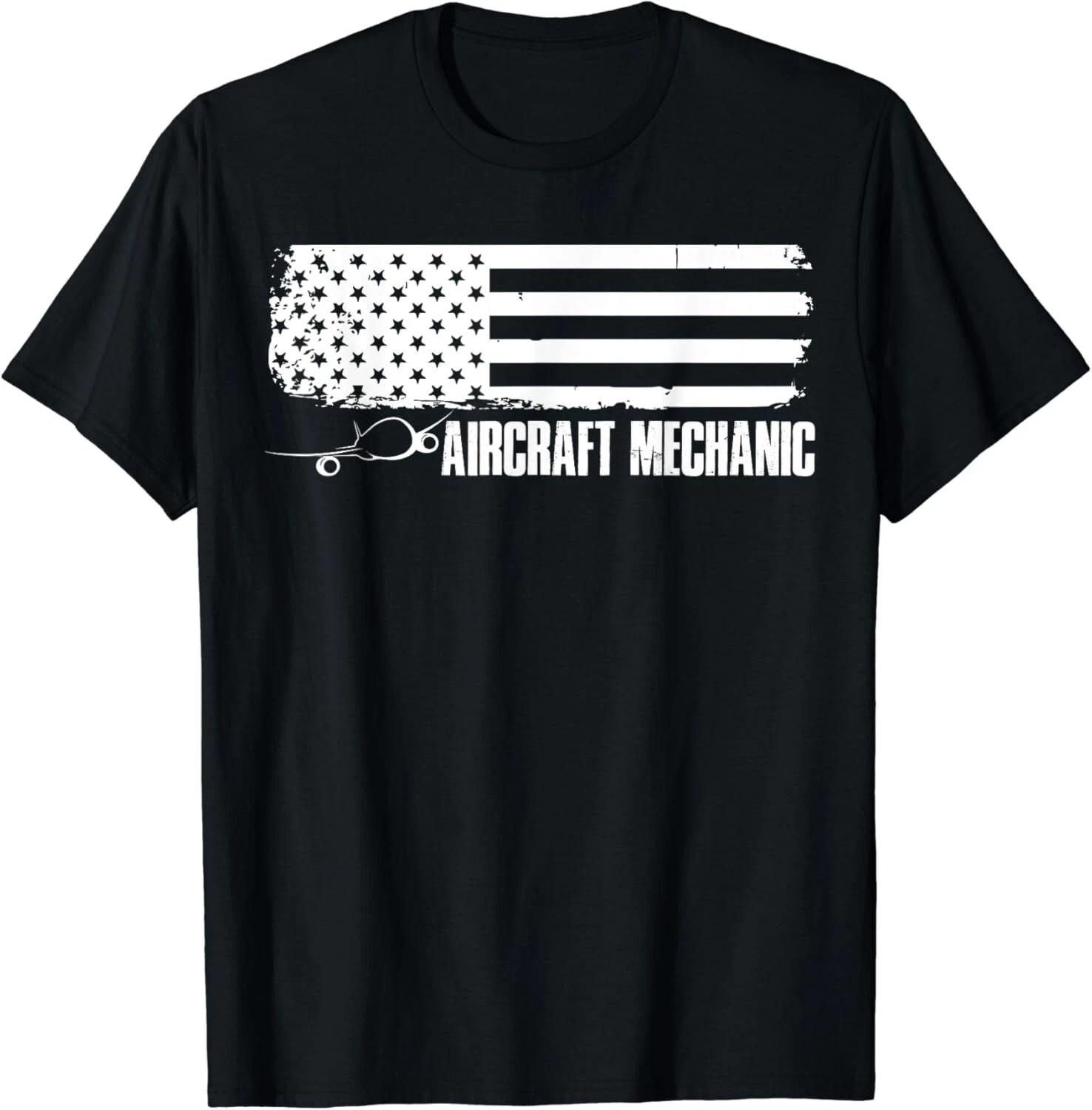 Aircraft Mechanic Shirt | Cute Aircraft Work Wear Tee Gift Unisex T-Shirt M