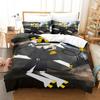 Anime Murder Drones Bedding Set Boys Girls Twin Queen Size Duvet Cover Pillowcase Bed Kids Adult Fashion Home Textileextile