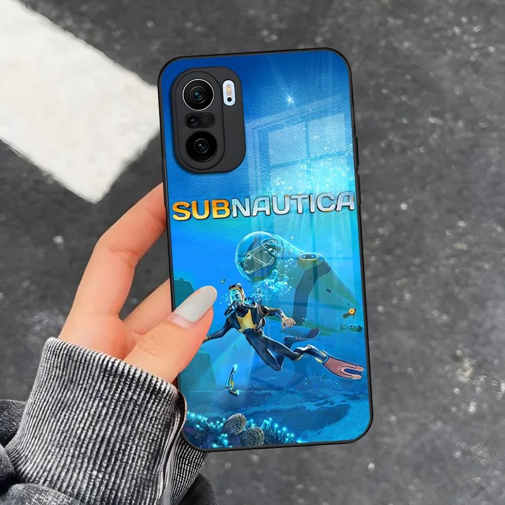 Subnautica Handyhülle für Xiaomi 15 14 13 12 X Redmi Note 10 Mi 11 S Lite T Pro Ultra-Glas Hülle