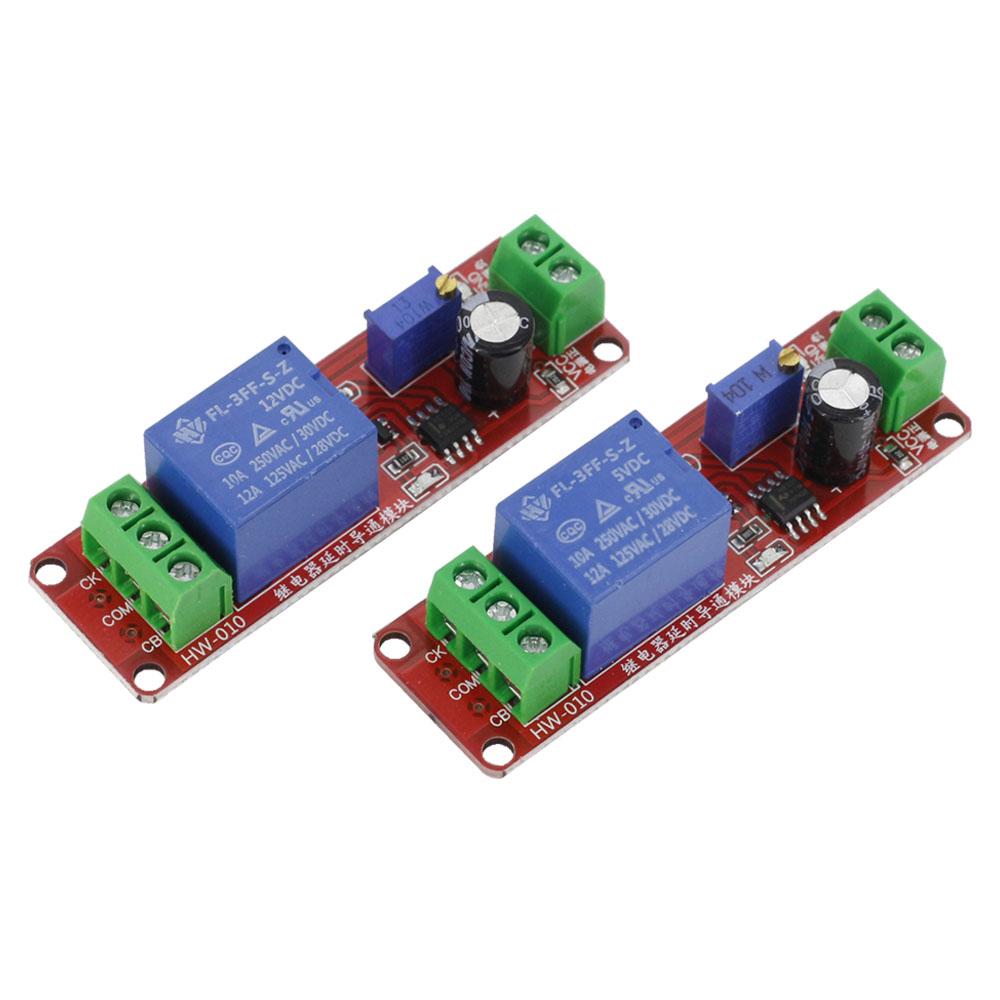 DC 5V 12V Time Delay Relay NE555 Time Relay Shield Timing Relay Timer Control Switch Car Relays Pulse Generation Duty Cycle Relays 5