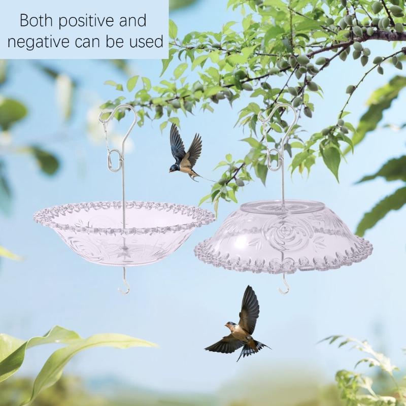 Durability Outdoor Hanging Hummingbirds Feeders Rustproofed Stainless Steel Easy Setups For Balcony