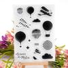 2Pcs Transparent Stamp DIY Clear Recyclable SkinFriendly Clear Stamp for Card Making Decoration Scrapbooking