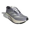 New Adidas Adizero Boston 12 Silver Violet Cloud White Silver Dawn Women's HQ2170