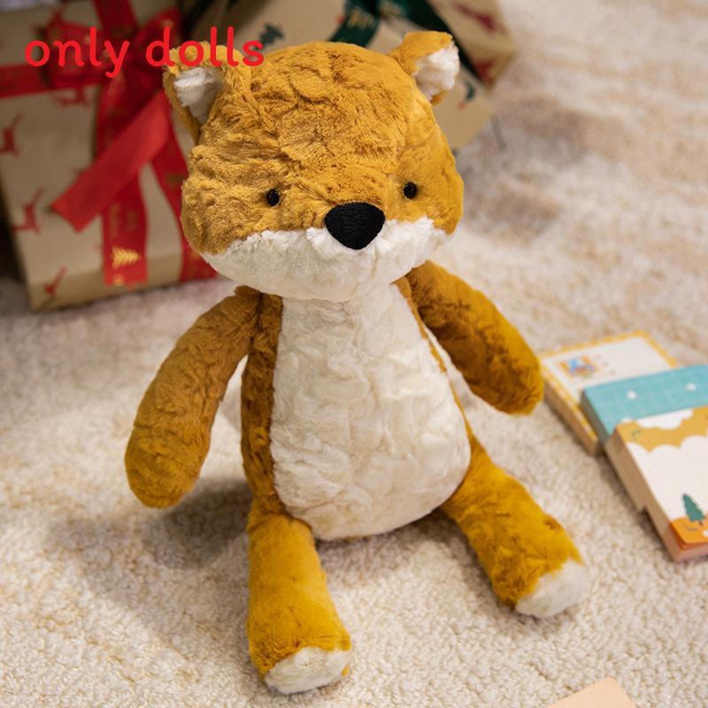 Plüschtier Affe Katze Fuchs Panda Stofftier für Kinder Geschenk