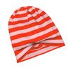 Bold Bright Basic Stripes Pink And Red Orange Pattern Adult Fashion Beanie That Transitions Effortlessly from Morning Commutes To Evening Walks While