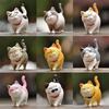9Pcs Cute Cat Ornaments Set Kawaii Desktop Decor For Home Office Mini Cat Figurines With Bell Perfect Birthday Gift