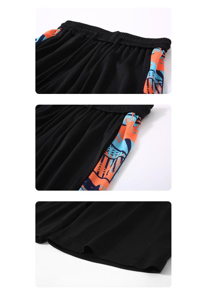 2026 Plus Size Men's Summer Sleeveless T-shirt & Shorts Two-Piece Set