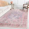Soft Boho Carpet for Living Room Bedroom Restaurant Persian Rug Large Size Area Vintage Flower for Boys Girls and Adults Mat