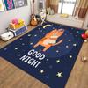 Cartoon Crystal Velvet Carpet Living Room Sofa Coffee Table Cushion Home Decoration Children's Bedroom Bed Play Blanket