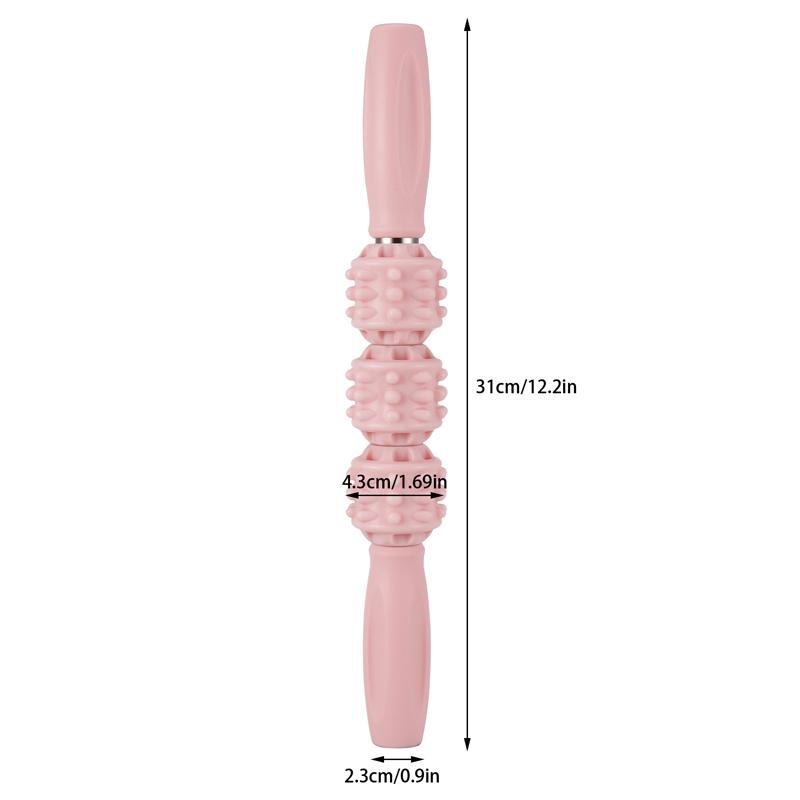 Dünner Beinmassagestab, Wolfszähne, Stab, Roller, Fitness, Faszienstab, Beinmuskelentspannungsrolle, Waden-Yoga-Stretcher