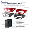 Real Soft Carbon Fiber Trim For Peugeot 3008/5008 ICEV PHEV 2017 2018 2019 2020 2021 2022 2023 2024 Car Inner Door Handle Frame