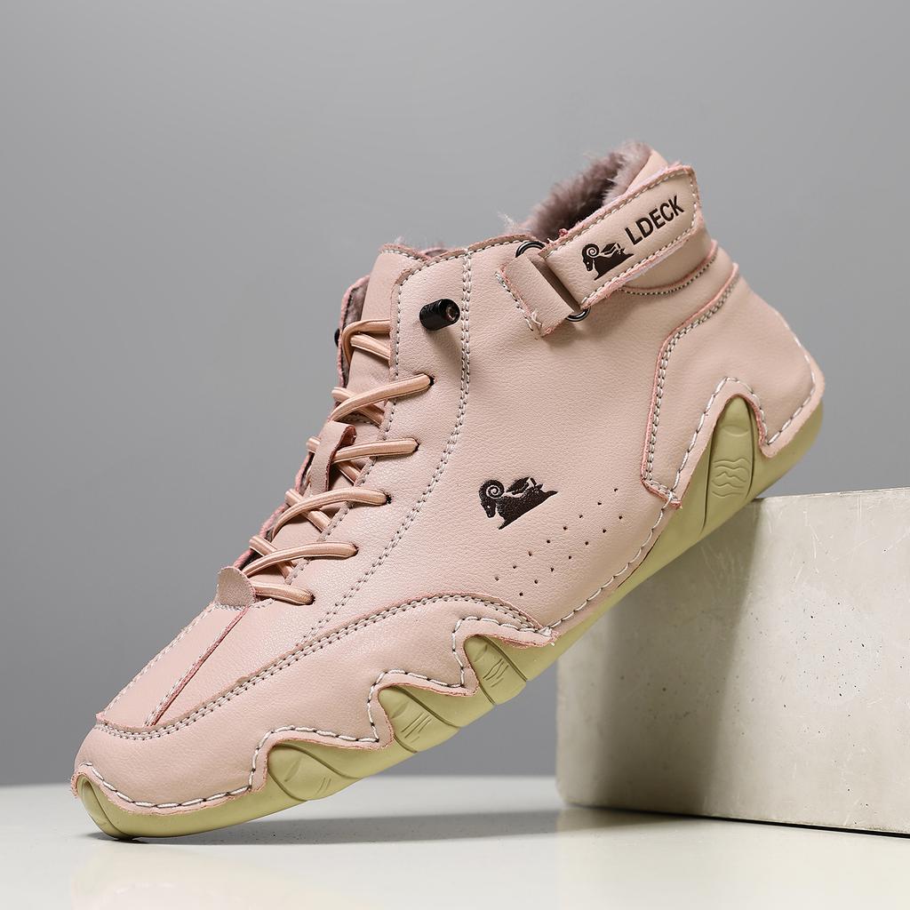 Winter Plus Velvet Martin Boots Large Size Octopus Men's Warm Cotton Shoes High Top Men's Sports Casual Shoes