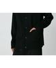 Snow Peak Knit Cardigan and Size L Co/Pe KN-25SU001, Men's Women's, Black,