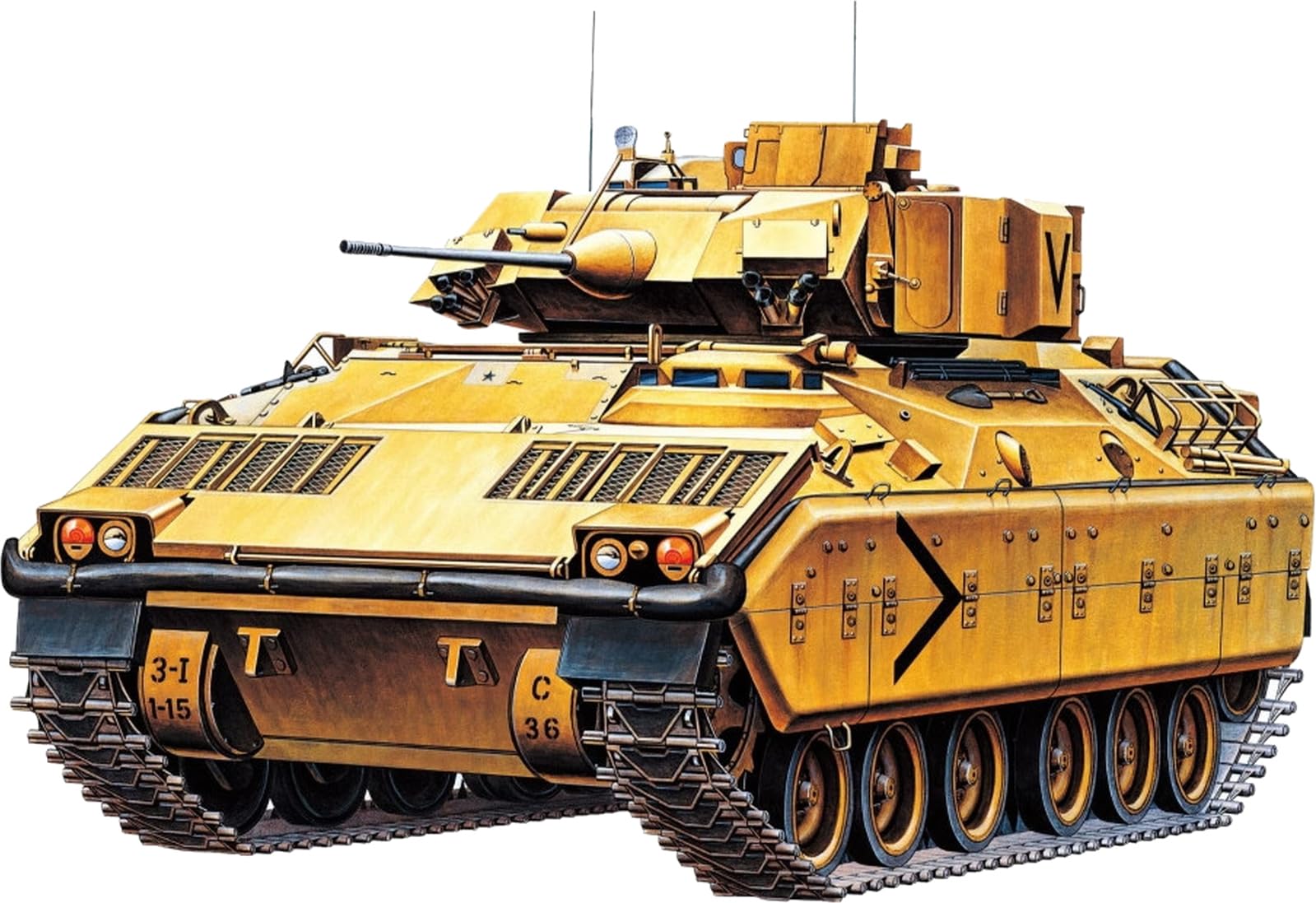 

Академия Американская M2 Bradley Пластиковая Модель 13237 1/35