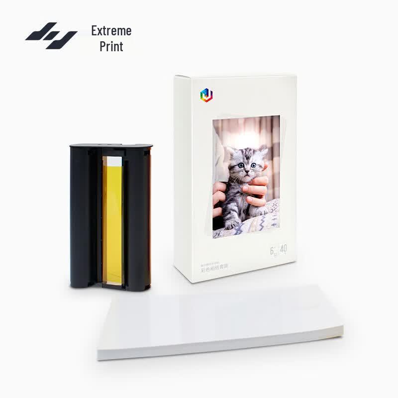 Jiyin SD21 6-inch Dye-Sublimation Photo Paper & Ribbon Set 6-inch