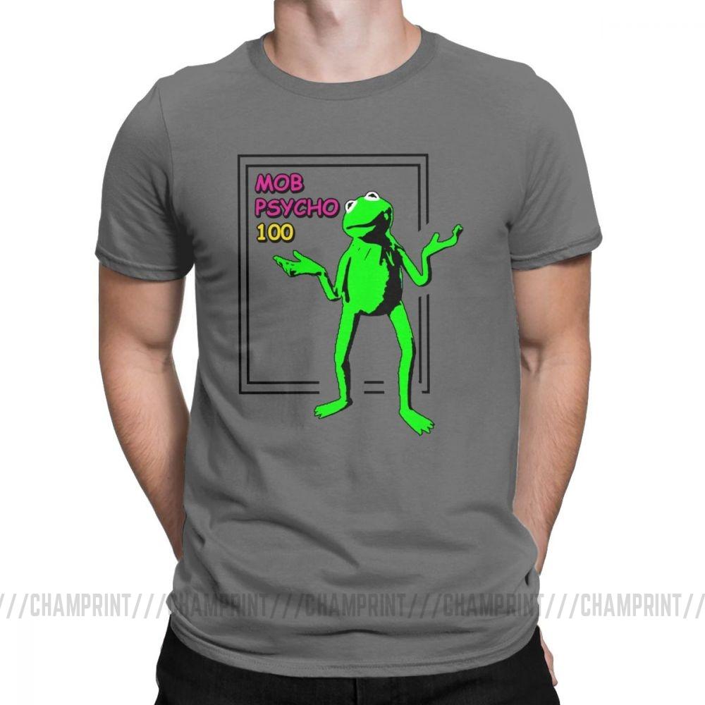 Męska koszulka z krótkim rękawem Mob Psycho 100 Fashion Cotton Tees T Shirt z krótkim rękawem