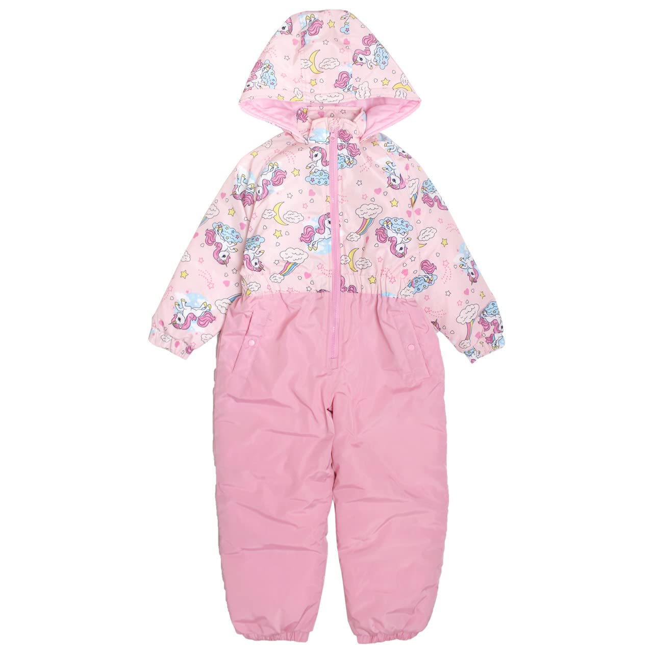 

Happy Snow Combi Ski Jumpsuit for Unicorn Print Size 120cm Kids Girls, Coverall, Pink, (n25579)