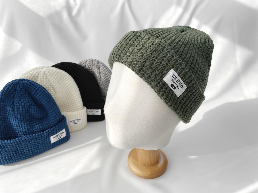 Women's and Men's Western Beanie Fall Winter Plain Hat