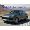 For Porsche Cayenne PO536 2018  Car Accessories ABS Door Window Armrest Cover Switch Panel Trim Molding Garnish