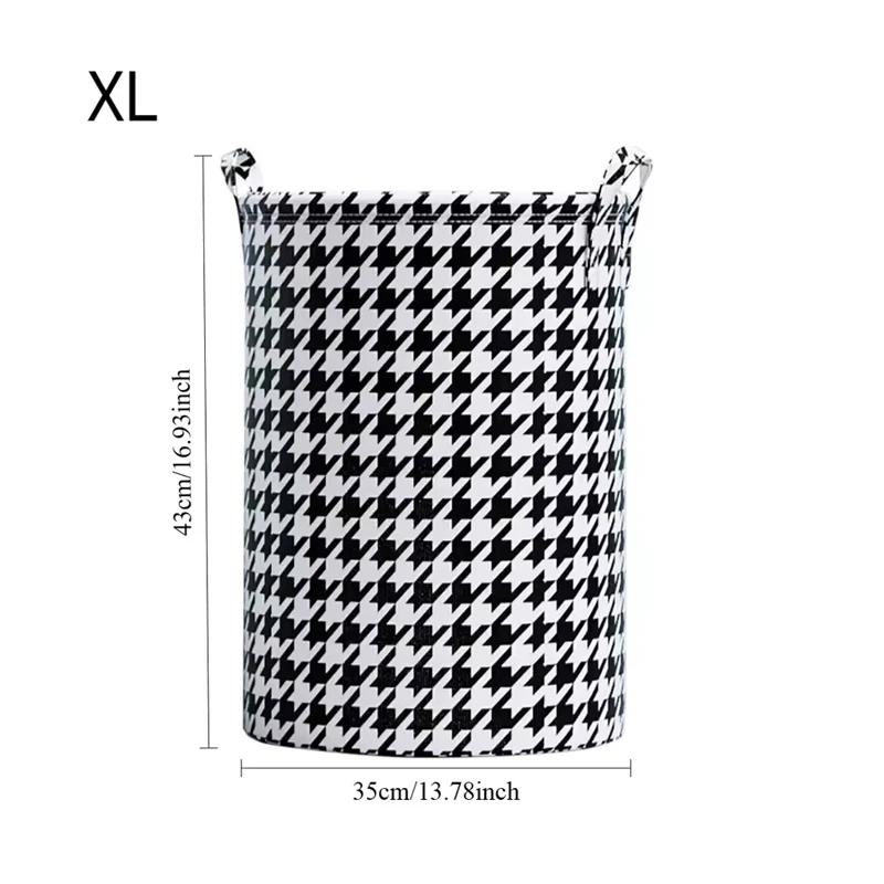 Foldable Dirty Laundry Large Size Dirty Cloth Storage Bucket Dirty Fabric Storage Basket for Waterproof Laundry Toy Organizer
