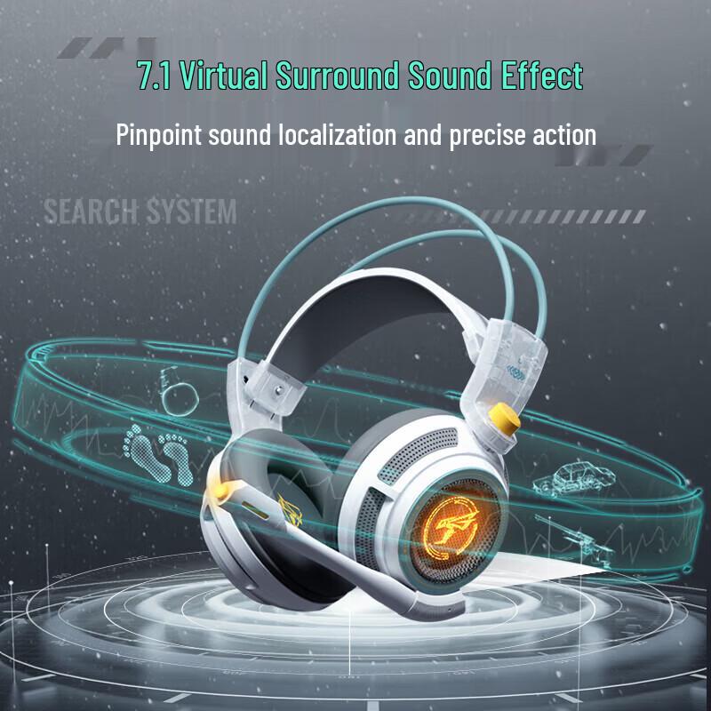 SOMIC G941 7.1 Virtual Surround Sound USB Wired Gaming Headset