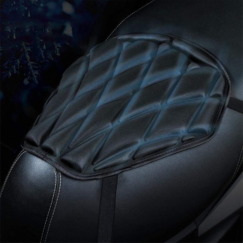 SEAMETAL Motocyklový sedák 3D Comfort Vzduchový potah sedáku Izolace proti teplu Prodyšná Vodotěsná EVA Tlumení nárazů