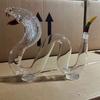 Unique Design Cobra Glass Liquor Decanter - Artistic Bottle for Whiskey Storage, Home Decor and Bar Use