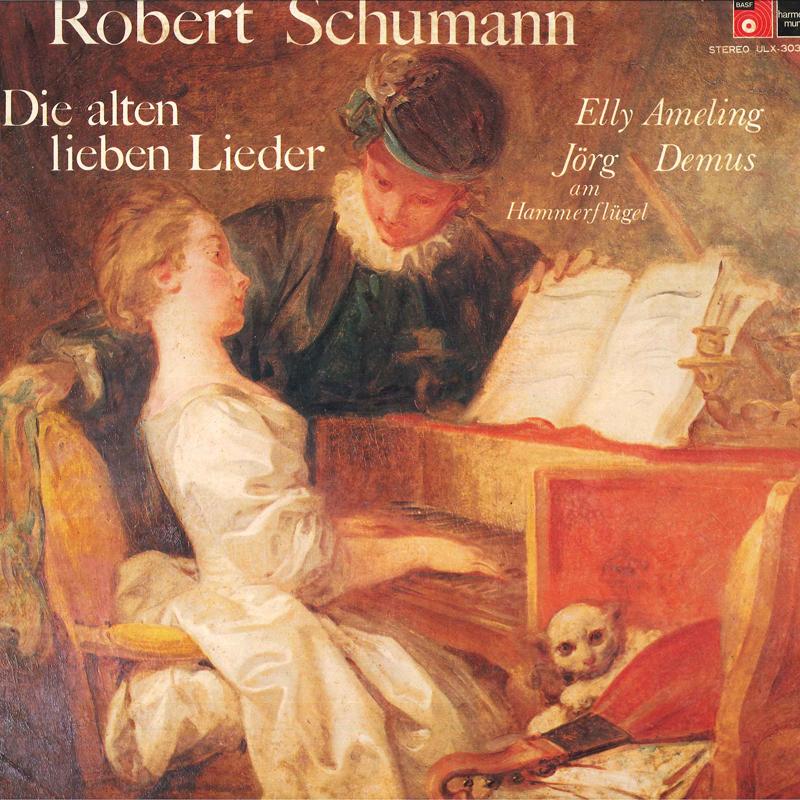 

LP Record ELLY AMELINGSOP.JORG DEMUSPIANO Schumann Die Alten Liben Lieder ULX3035H DEUTSCHE HARMO 1978 Japan Obi Classical Used
