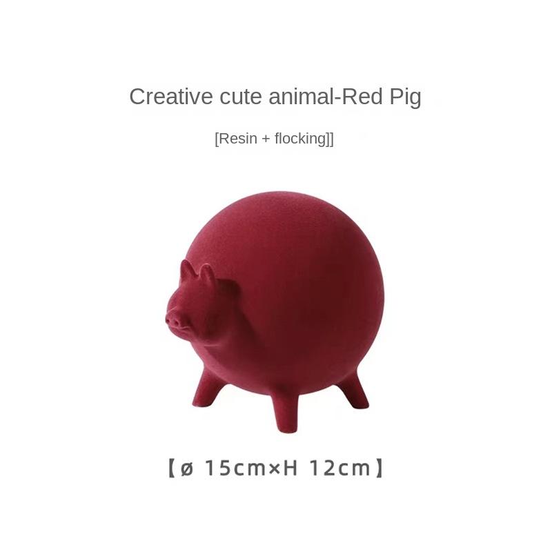1Pc Modern Colorful Balloon Pattern Animal Decoration Household Living Room Bedroom Room Decorations Small Ornament